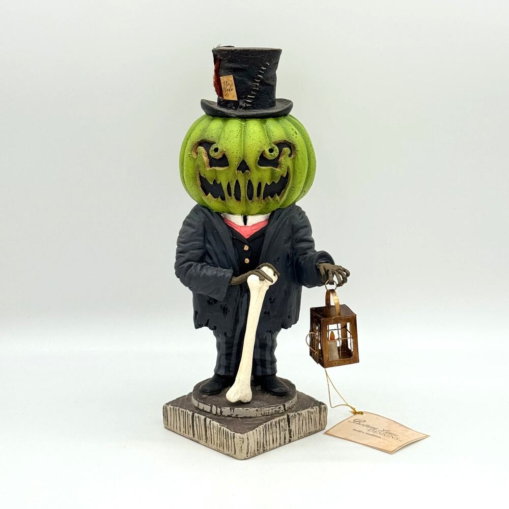 Bethany Lowe Pumpkin Head Mr Hyde Halloween Figure New
